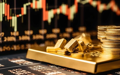 مشاكل الحرب التجارية تدفع الذهب إلى مستويات قياسية
